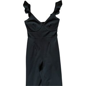 Windsor Jumpsuit w/ Ruffle Straps